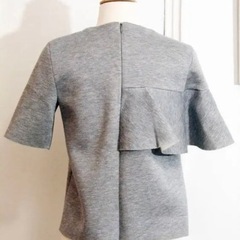 MARNI ネオプレン ラッフル ブラウス ボンディング マルニ