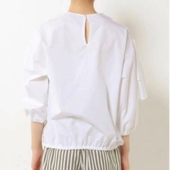 ドゥロワー ブラウス フリル 38