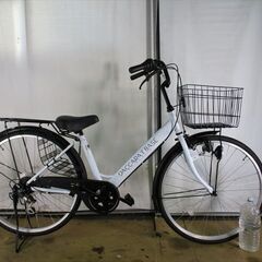 C34★\8800円★ 整備済み　中古自転車 ママチャリ　ホワイ...