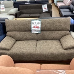 KG-2【新入荷　アウトレット】3シーターソファ　ブラウン系