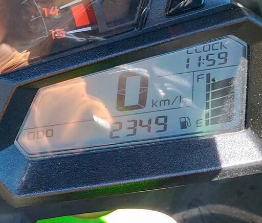 kawasaki ニンジャ250 走行距離2349キロ