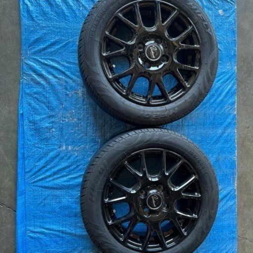 いわちん155／65R14 155/65R14が4本工賃税込み16820円 ワゴンRタイヤ交換 車好オート 石岡