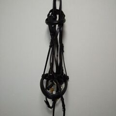 馬具　頭絡+ハミ+手綱セット