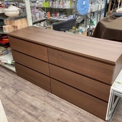 IKEA チェスト マルム MALM 幅160cm 引き出し×6 イケア ワイド ローチェスト