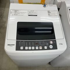 洗濯機 No.2728 ハイセンス 5.5kg 2018年製 HW-E5502 【リサイクル 