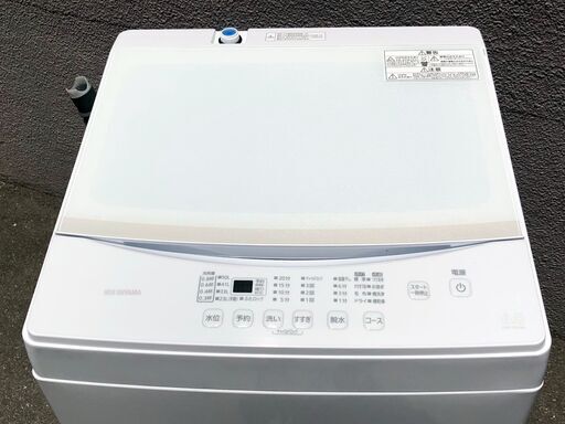 ㊾【税込み】美品 アイリスオーヤマ 6kg 全自動洗濯機 IAW-T603WL 予約