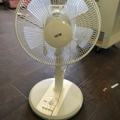 格安!扇風機 SERIO FY-K301 2018年製 ホワイト