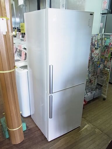 AQUA　アクア　ノンフロン冷凍冷蔵庫　270L　AQR-D27A　2ドア冷蔵庫　2012年製　白　ホワイト