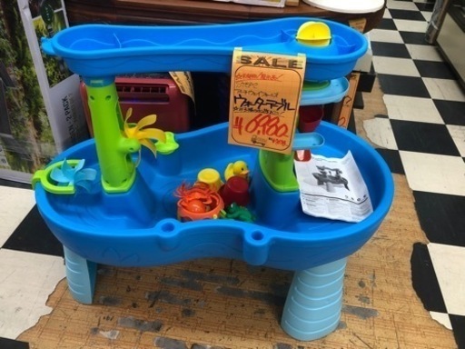 売り切れました！未使用展示品 ★ 新商品入荷展示品 Step2 レインシャワー スプラッシュ ポンド ウォーターテーブル コストコ 限定