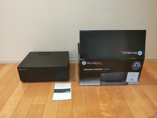 Silverstone GD09　自作PCケース　横型　ATX