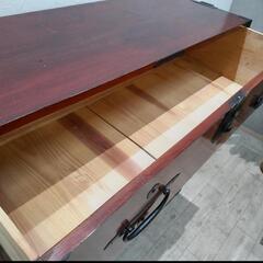 【全国発送可能！】【松本箪笥 】 時代箪笥 欅 箪笥 金具タンス 彫金手打金具 和家具  民芸家具 