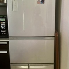 受け渡し者決定　(美品)【TOSHIBA】東芝 大型冷蔵庫 VEGETA GR-F43G ブライトシルバー 