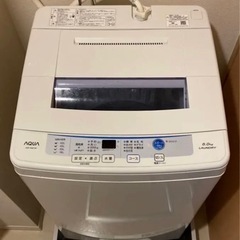 【ネット決済】【7/14-15引取限定】アクア 洗濯機 6kg ...