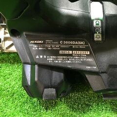 HIKOIKI C3606DA(SK) 165㎜コードレスマルノコ HIKOKI純正マルチボルトバッテリー1個付き（36V18V両用）【市川行徳店】【店頭取引限定】【中古】ITYMS5LP01EE