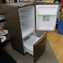 西岡店 冷蔵庫 138L 2017年製 パナソニック NR-B149W マホガニー