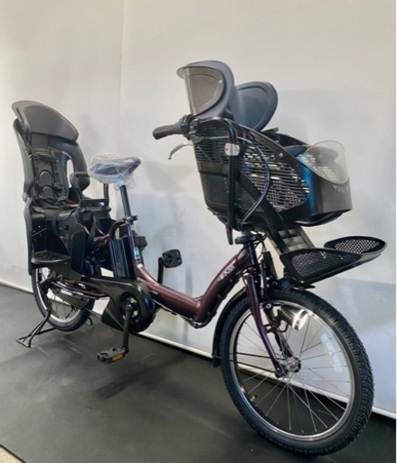 関東全域送料無料 保証付き 電動自転車　ヤマハ　パスキッスミニ　20インチ 3人乗り 8.7ah 新型