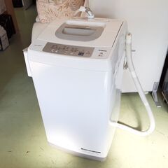 日立 5.0㎏ 洗濯機 2018年製 NW-H53 風乾燥 コン...