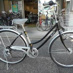 中古自転車2105 マルイシ 27インチ 6段ギヤ LEDオート  