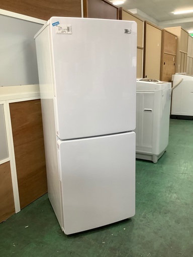 安心の1年保証付！！ Haier　2ドア冷蔵庫　JR-NF148B(W)  2020年製　148L  未使用品