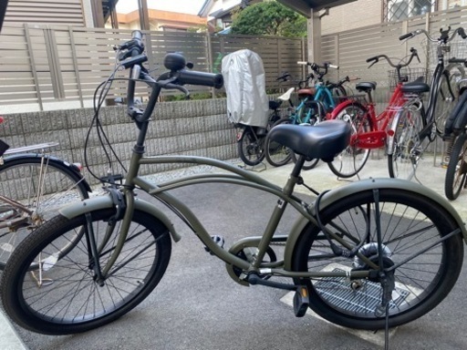 【取引先決定】ビーチクルーザー　自転車