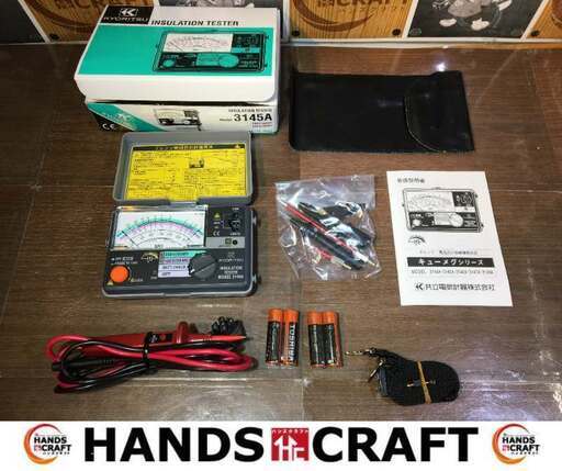 共立　3145A　絶縁抵抗計　中古・美品　【ハンズクラフト宜野湾店】