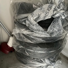 N BOX 軽 ブリザック スタッドレスタイヤ4本 アルミセット