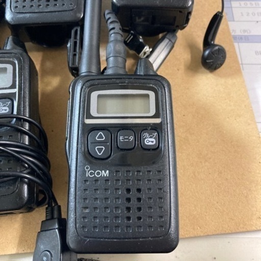 インカム6個セット(ICOM)飲食業さん必見‼️