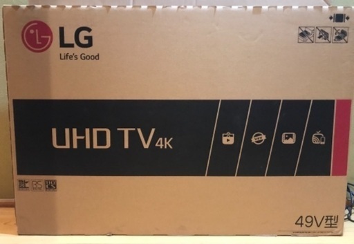 LG 49V型4K液晶テレビ　49UH6500 2016年製