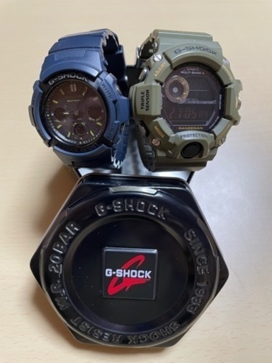 G-SHOCK RANGEMAN GW-9400とAW-100NV