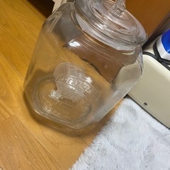 ガラス瓶　米びつ　ガラス樽