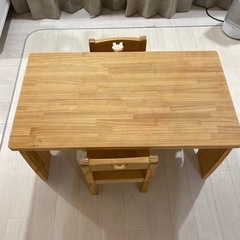 引き取り限定♡ キッズ家具 テーブル&イス セット