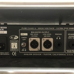 ラックケース付！早い者勝ち　AVALON DESIGN U5 SILVER