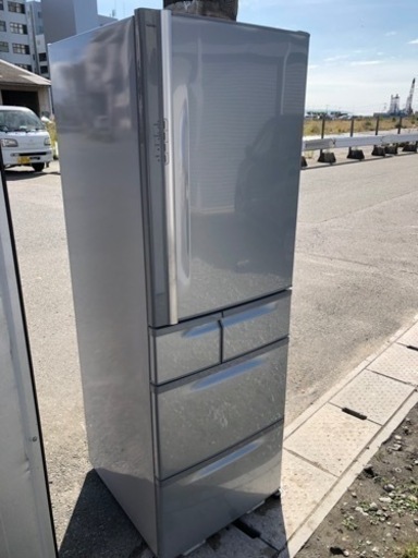 値下げ」東芝 5ドア冷凍冷蔵庫 自動製氷器 GR-A41N ...