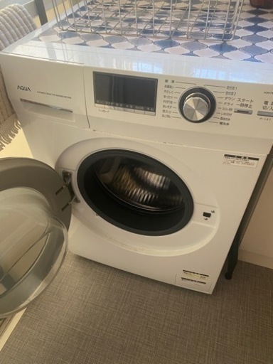 AQUA ドラム式洗濯機 8キロ AQW-FV800E-w
