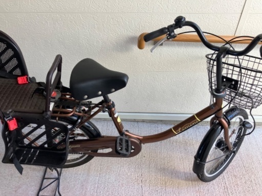サイマ　20インチ　チャイルドシート搭載自転車