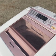 綺麗です2016年製7kg洗濯機ピンク