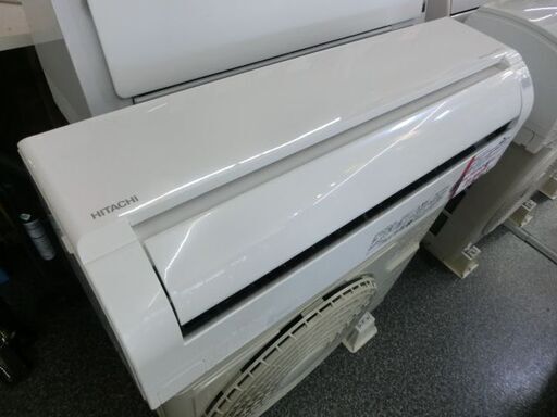 中古美品 2021 HITACHI 日立 ルームエアコン 白くまくん RAS-KD22L 6畳～9畳用  202207021109