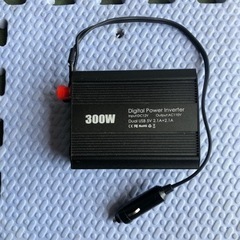 デジタルパワーインバーター 300W 12V→110V ジャンク品