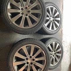 受け取り予定者決まりました］205/50R17スバル純正スタッドレスタイヤ 