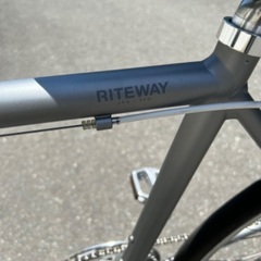 【お譲り先 決定済み】クロスバイク riteway shepherd マットグレー