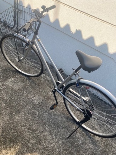 サイクルベースあさひ 自転車 シルバー 27インチ