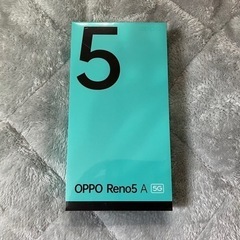 【SIMロックなし】OPPO Reno5 A 5G未開封 ※受付...