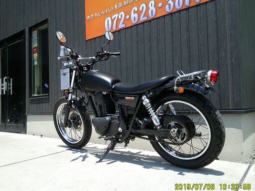 ☆40万円！250TR カワサキ セル1 実働車☆BJ250F 250 TR フル