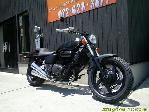 ★即決３５万円　マグナ２５０　セル１　実働車★前後タイヤ新品！ホンダ！マグナ２５０S　MC29　アメリカン　パールホワイト！ ☆即決35万円 マグナ250 セル1 実働車☆前後タイヤ新品！ホンダ