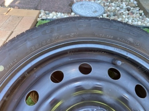 ［値下げ］165/55R15 サマータイヤ4本セット