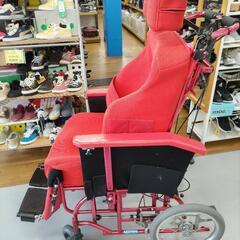 J286★今だけ値下げ★オーダーメイド車イス(クッションシート付)★KATAYAMA★後ろの補助輪欠品 