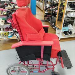 J286★今だけ値下げ★オーダーメイド車イス(クッションシート付)★KATAYAMA★後ろの補助輪欠品 