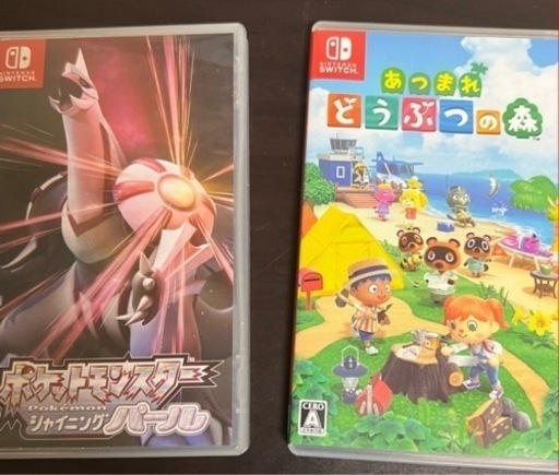任天堂Switch あつ森、ポケモン