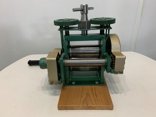 220702)【50％値下げ】 金属圧延器 ローラー 彫金 圧延