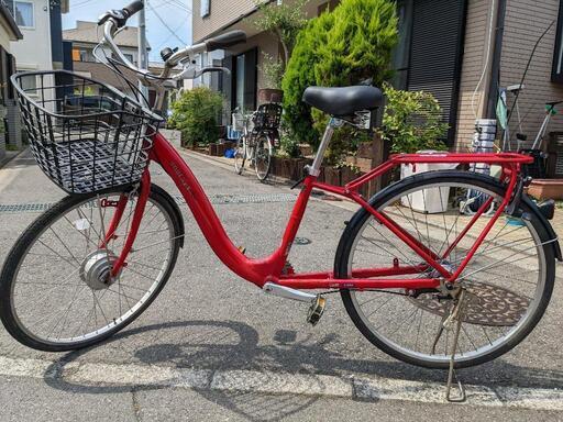 enersys Airpur改（エナシス エルピュール　 26インチ 内装3段 red　　狭山市引取限定